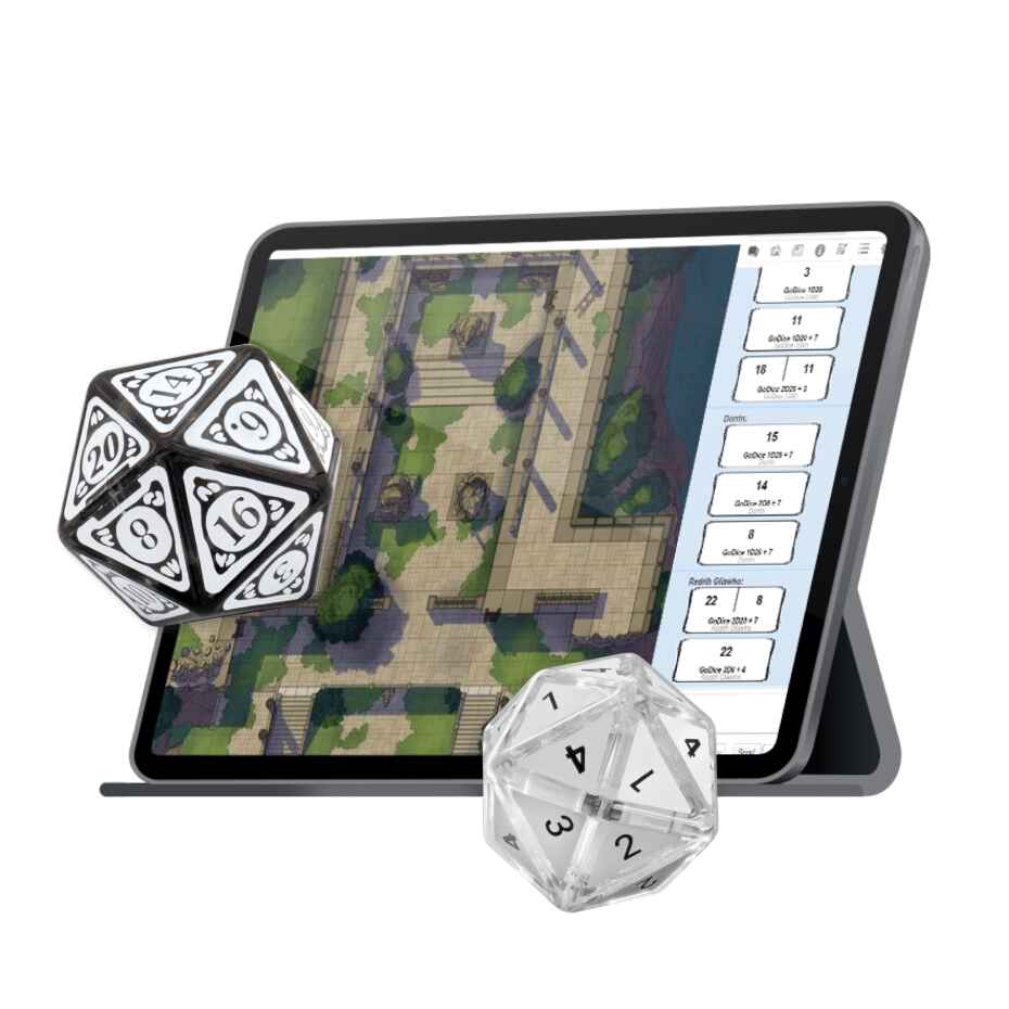 The 20 Sided Dice - connected to app