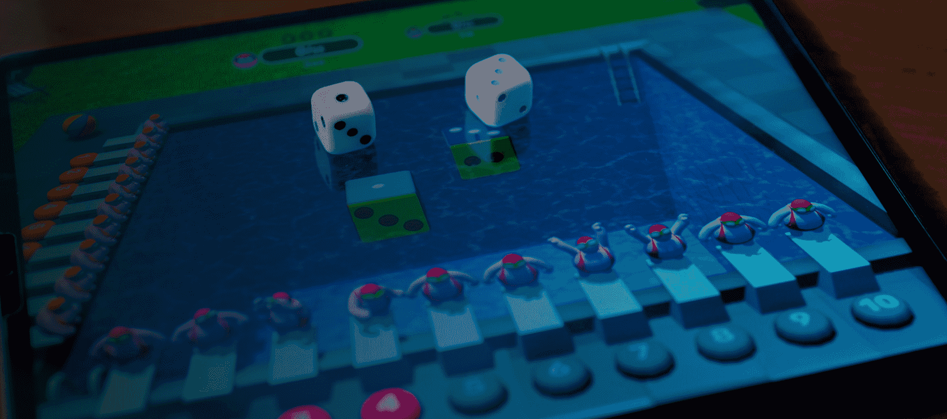 Smart Dice app - shut the pool game