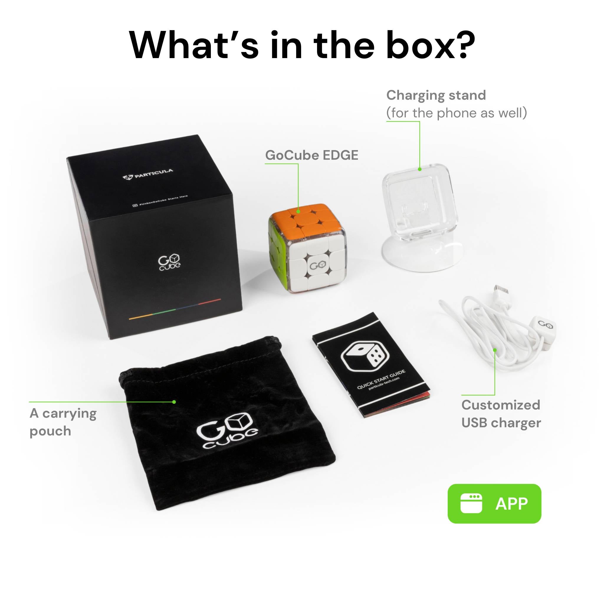 What's in the box of Smart Rubik's Cube
