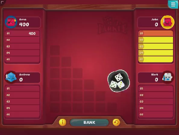 Video laden: Farkle in Smart Dice Set App