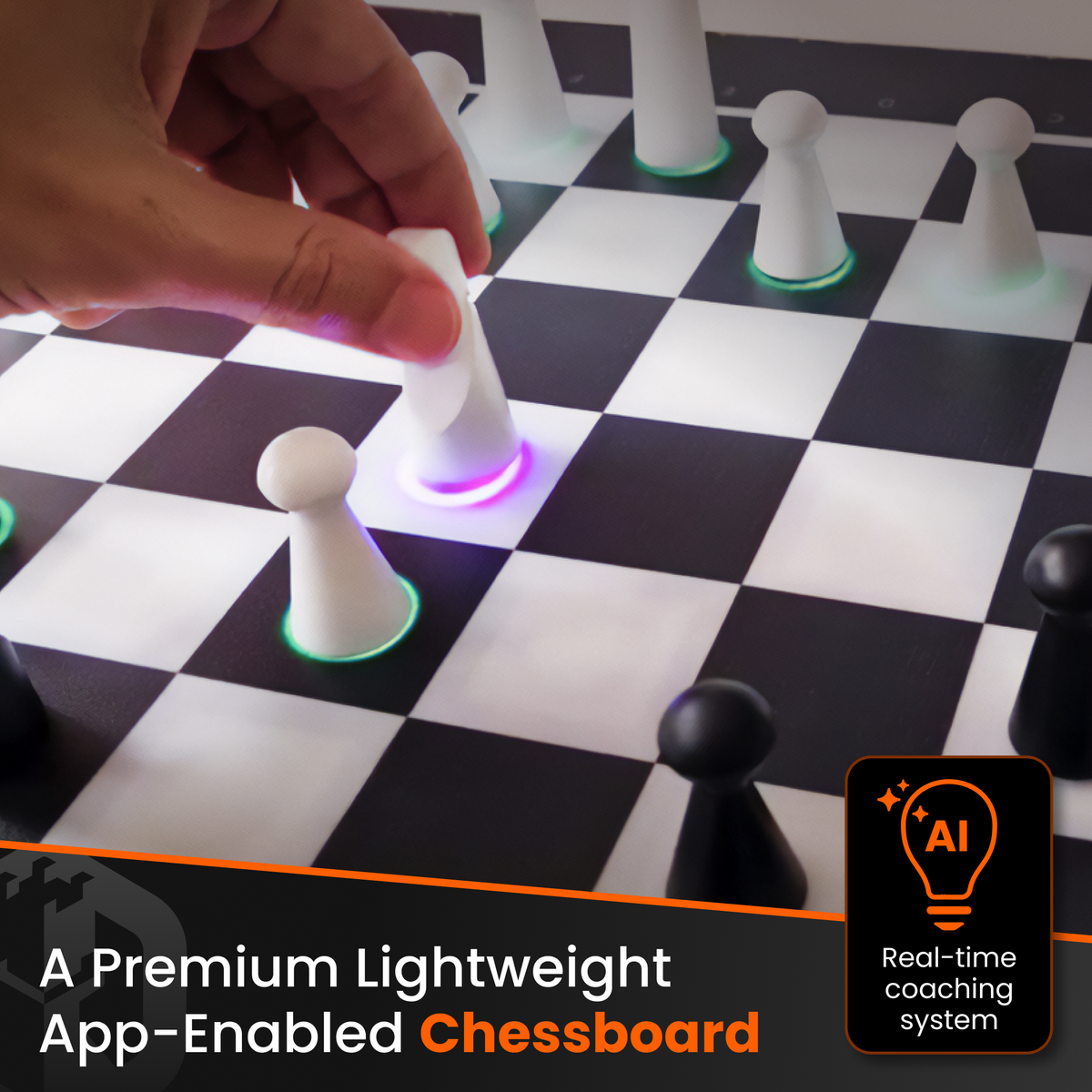 GoChess Lite Modern: Advanced AI Chess Board for Smart Gameplay – Particula