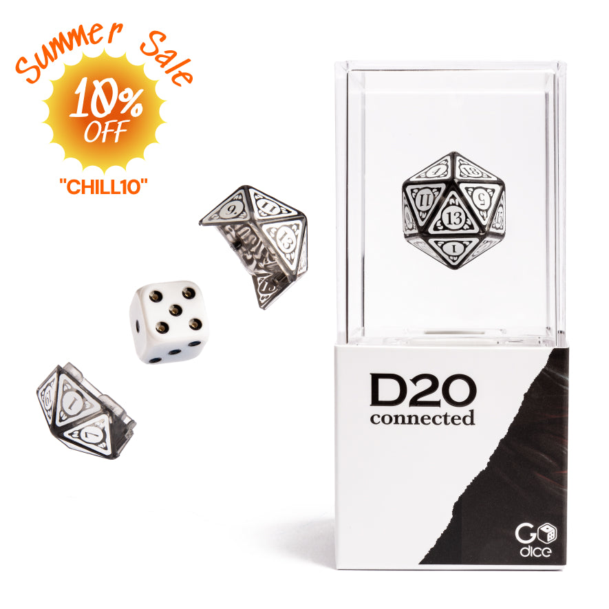 GoDice D20 verbunden