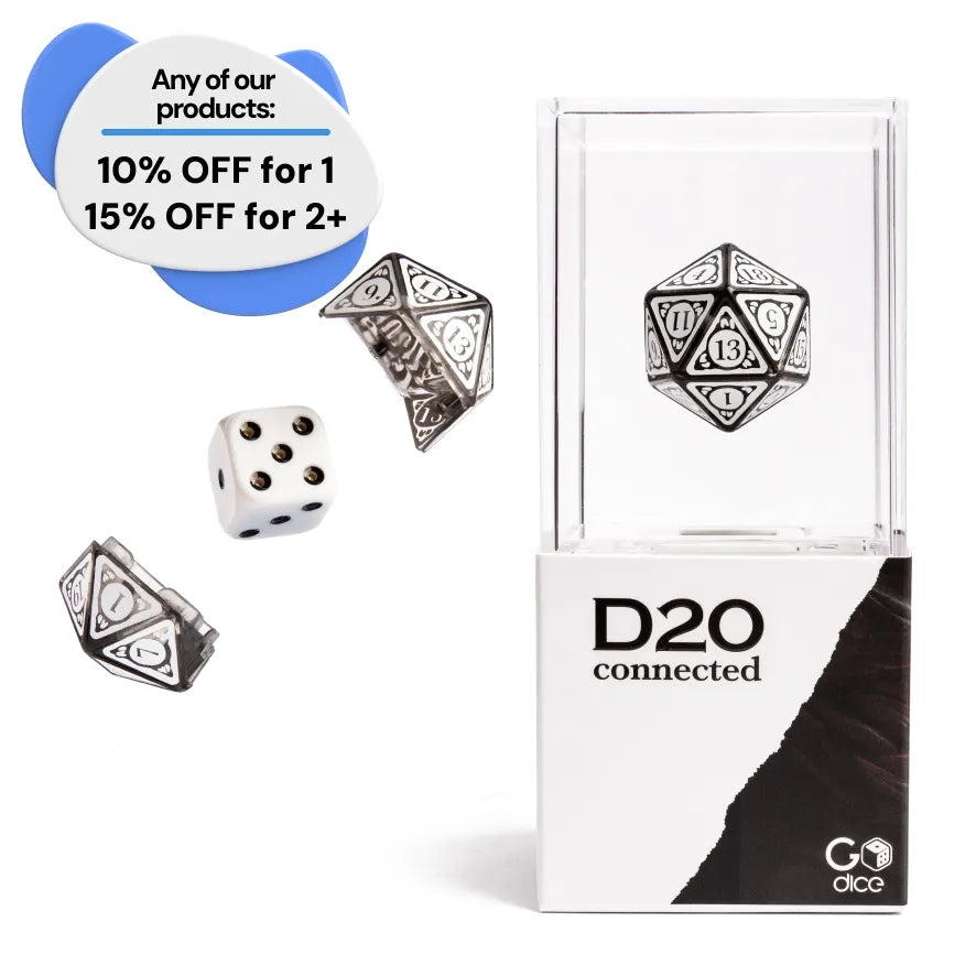 GoDice D20 verbunden