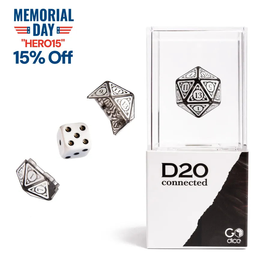 GoDice D20 verbunden
