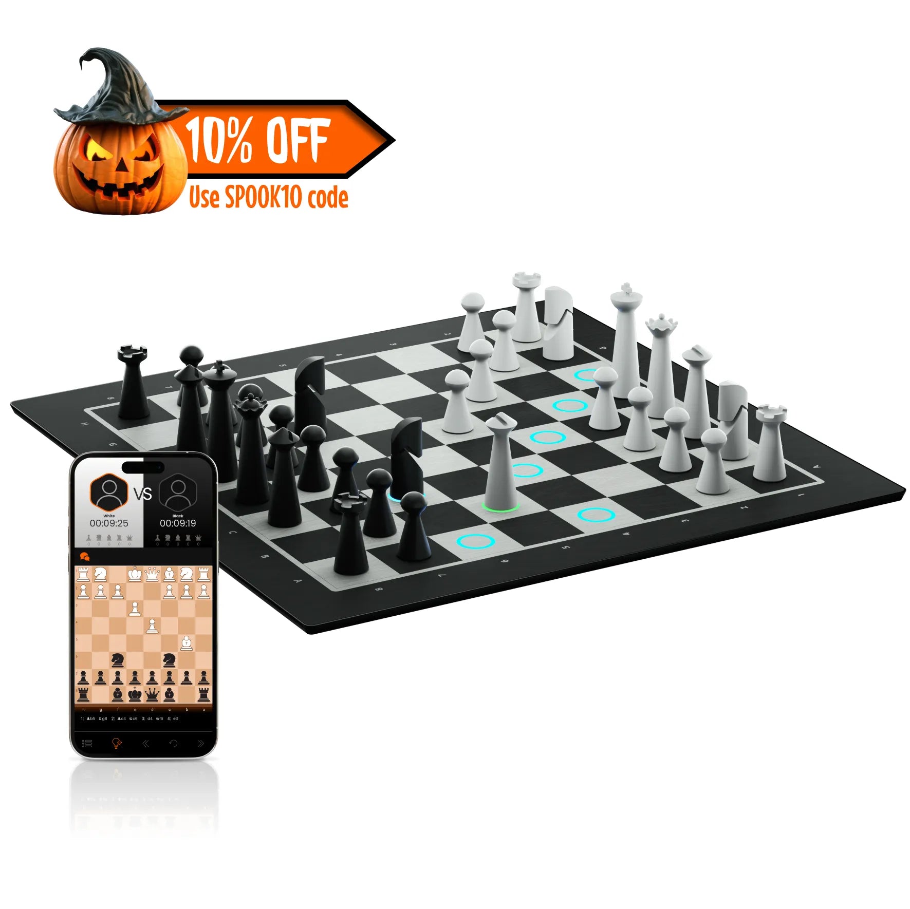 GoChess Lite Modern: Advanced AI Chess Board for Smart Gameplay