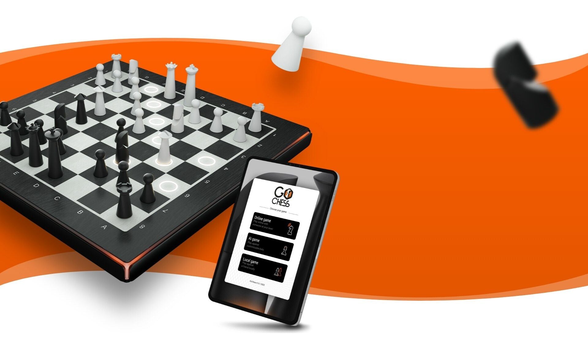 GoChess: World's Smartest Robotic Chess Board | Particula