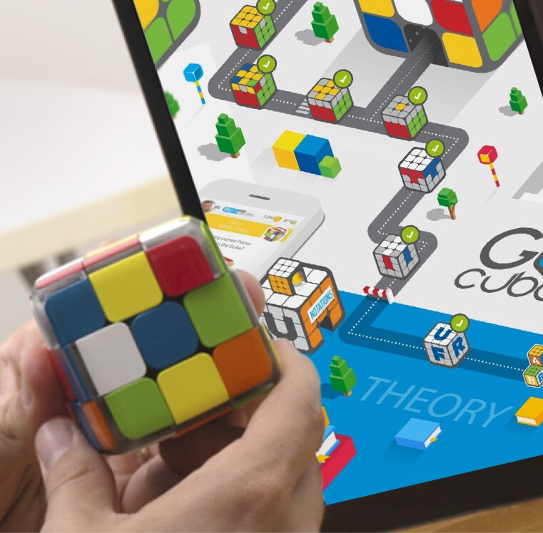 learning academy in the app of Smart Rubik's Cube