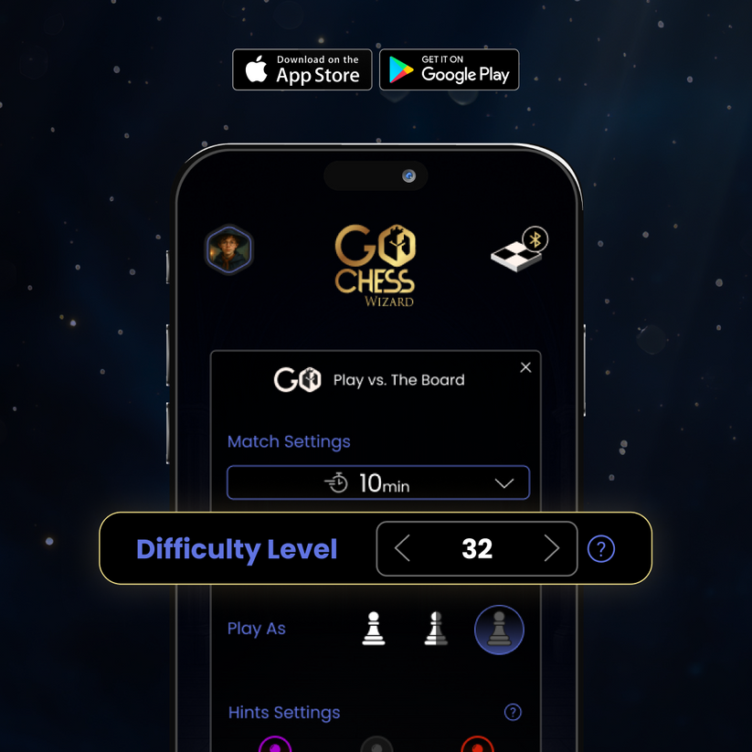 Harry Potter Chess Set With Smart Guidance | GoChess Wizard